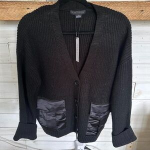 Sanctuary Charcoal Knit Cardigan